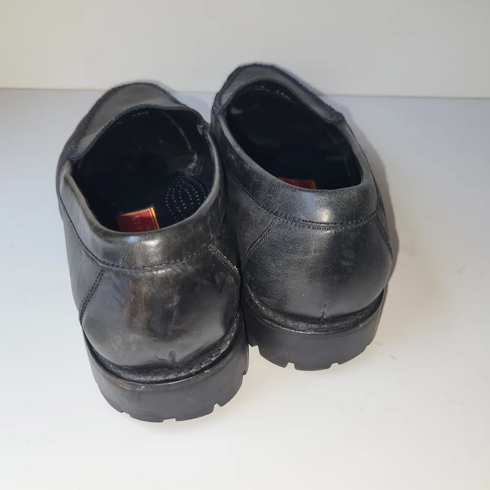 Cole Haan Men's Black Leather Loafers 10M